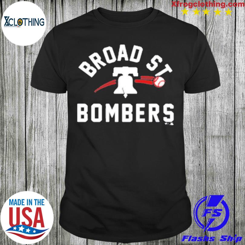 Broad Street Bombers Philadelphia Phillies Paint The Black T-shirt