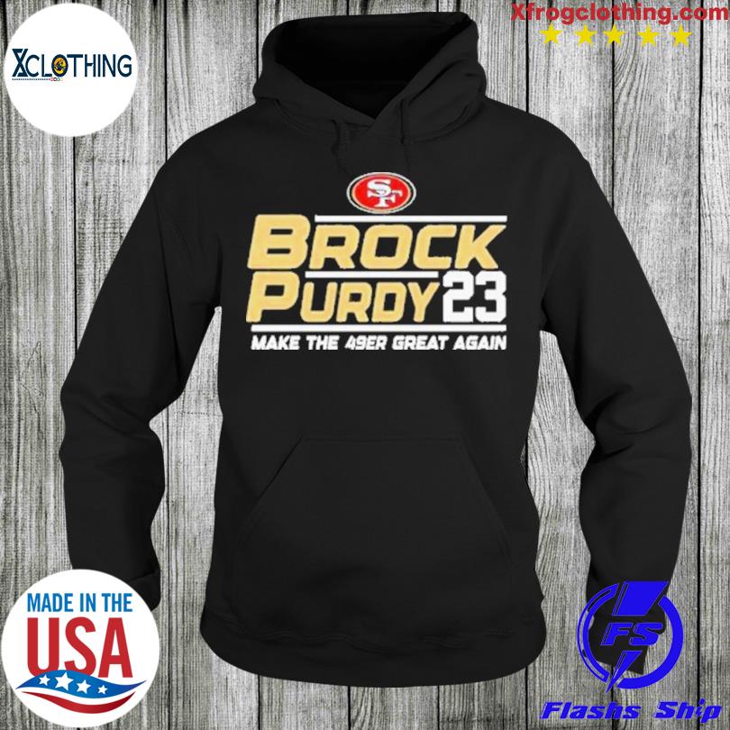 San Francisco 49ers Brock Purdy 23 make the 49er great again shirt -  Limotees