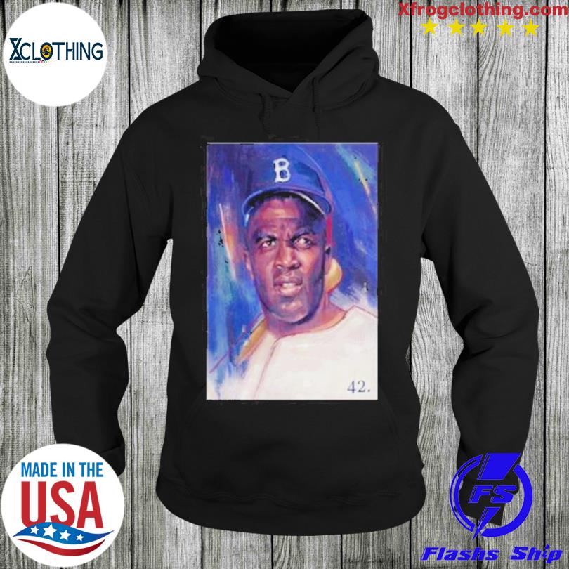 Brooklyn Dodgers Black Jackie Robinson #42 Poly 2023 shirt, hoodie