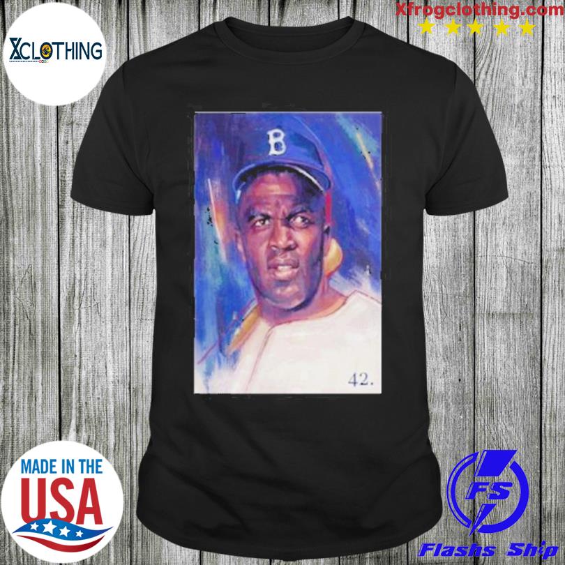 Jackie Robinson 42 Brooklyn Dodgers baseball logo T-shirt, hoodie, sweater,  long sleeve and tank top