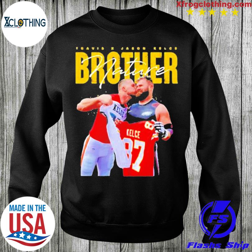 Kelce Travis Shirt Travis and Jason Kelce Brother Nature Shirt Kelce  Brothers - iTeeUS