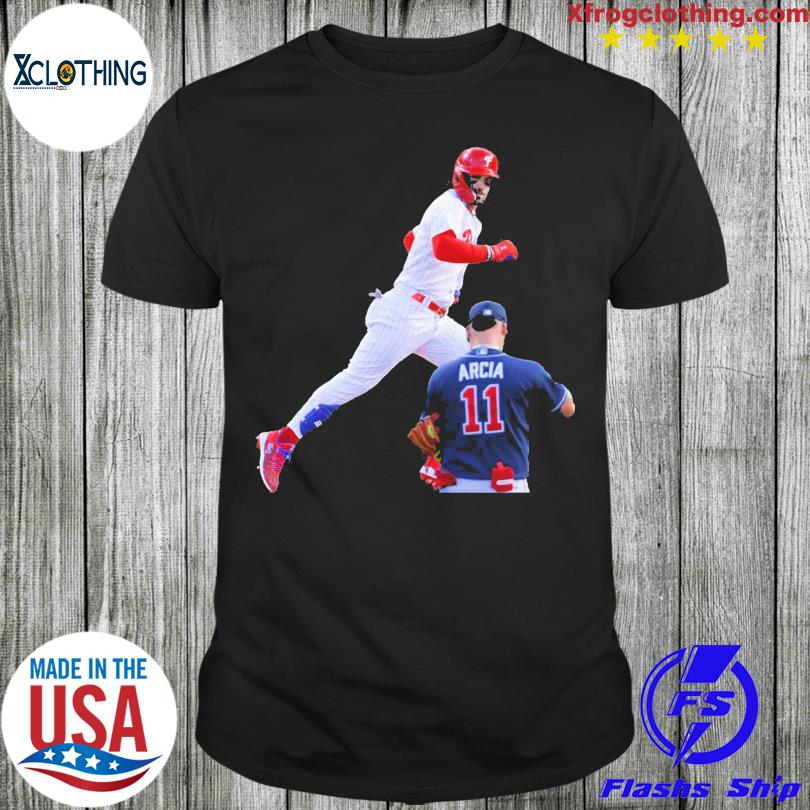 Bryce Harper Stare Down Arcia Baseball shirt, hoodie, sweater and long  sleeve