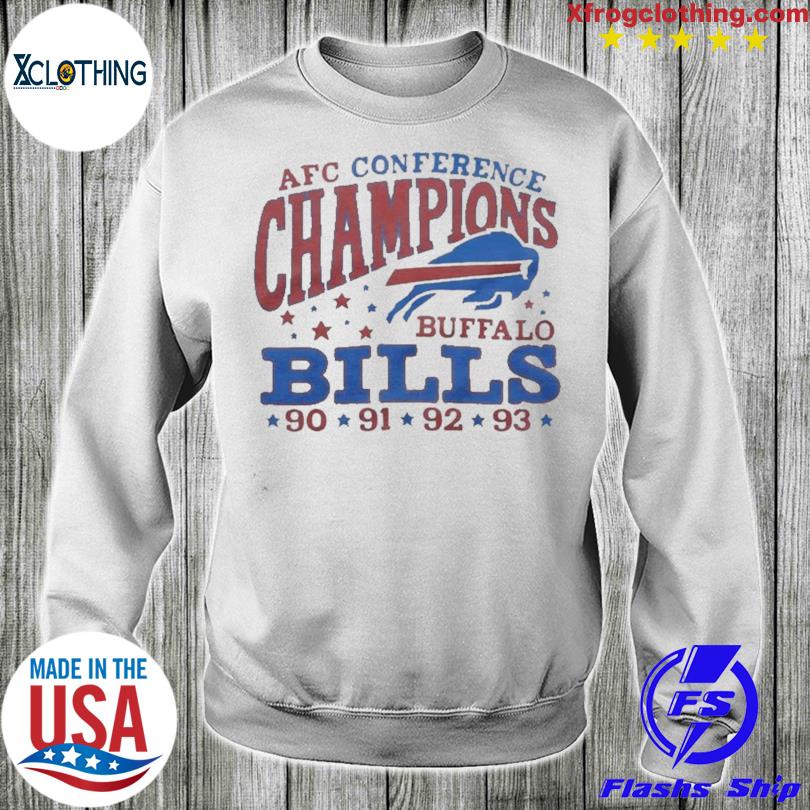 Buffalo Bills 4 Time Afc Champions Shirt