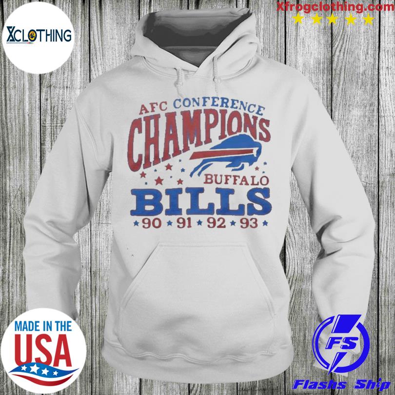 Buffalo Bills 4 Time Afc Champions Shirt, hoodie, sweater and long sleeve