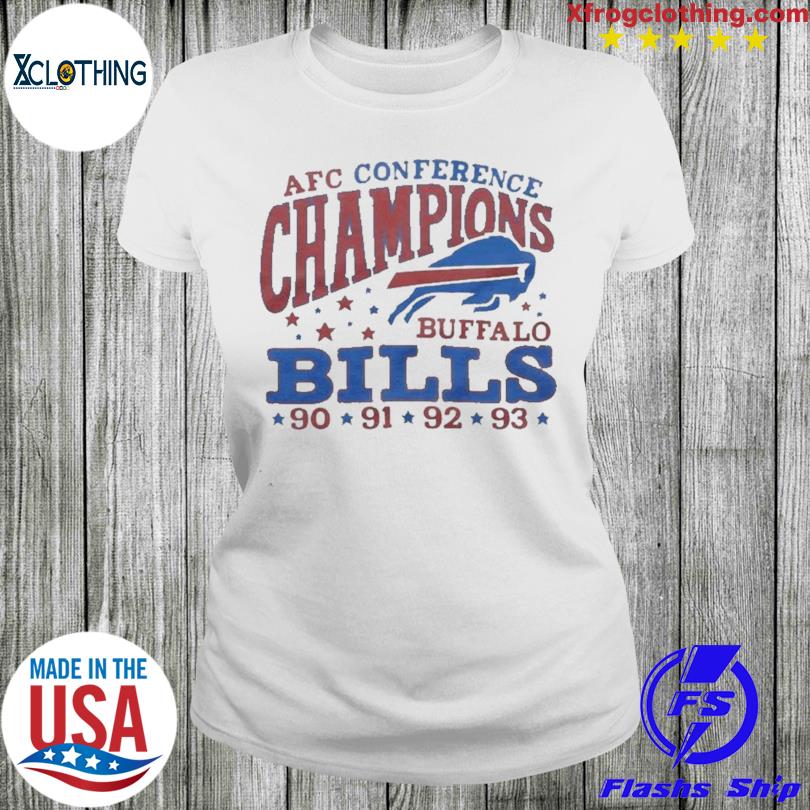 Buffalo Bills 4 Time Afc Champions Shirt, hoodie, sweater and long