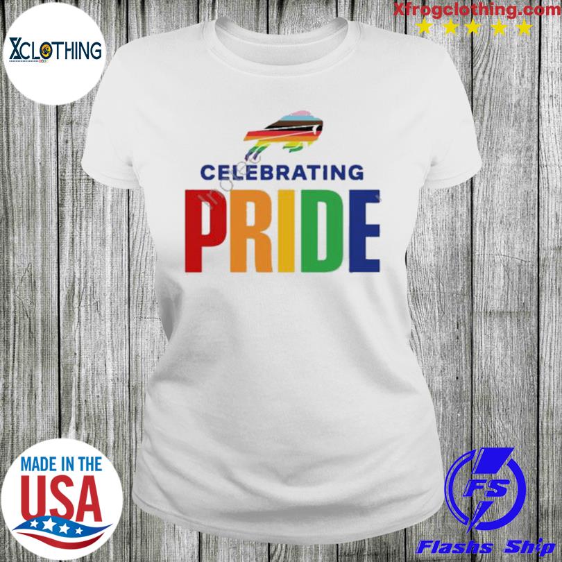 Buffalo Bills celebrating pride month shirt, hoodie, longsleeve, sweater