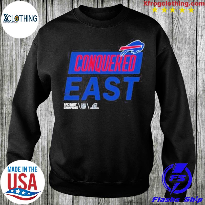 Buffalo Bills Conquered The East 2022 Afc East Champions shirt, hoodie,  sweater and long sleeve