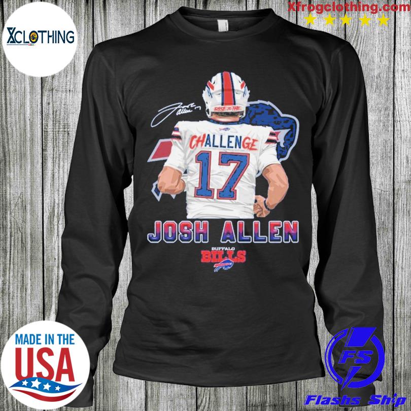 Buffalo Bills Josh Allen Challenge 17 Unisex T-Shirt - Cattrendtees