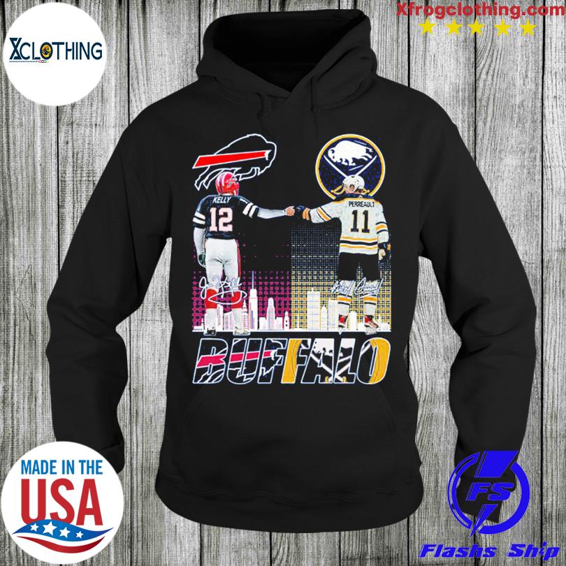 Buffalo Bills Kelly And Sabres Perreault City Champion T Shirt