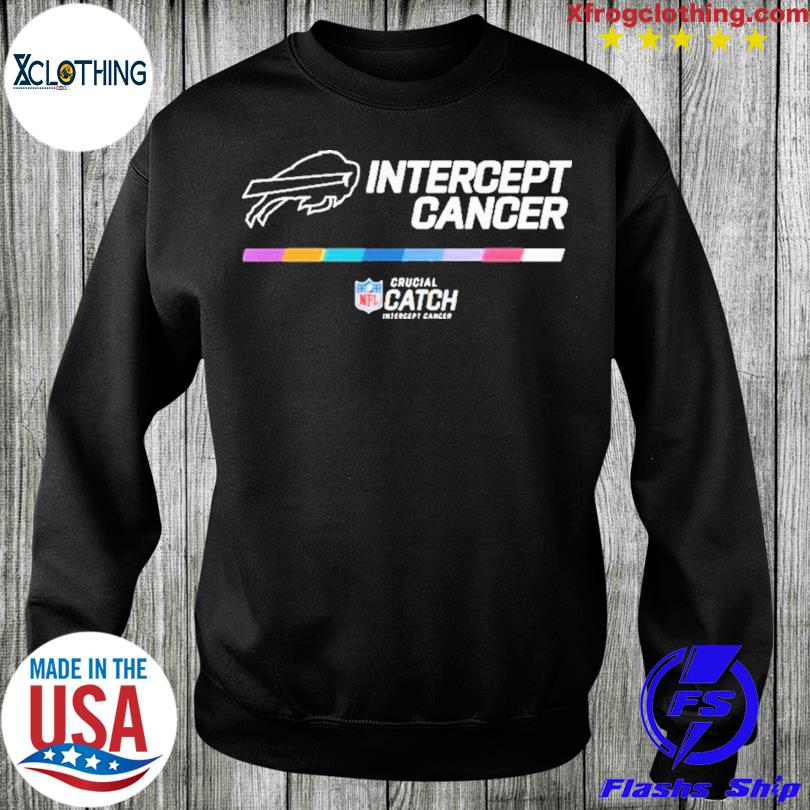 Buffalo Bills Intercept Cancer 2022 Crucial Catch T-Shirt, hoodie