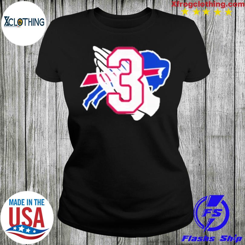 3 Pray For Hamlin Buffalo Bills Shirts - Yesweli