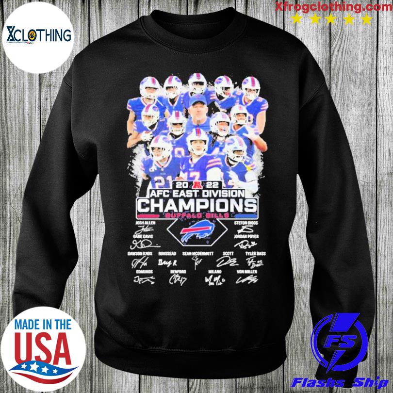 Buffalo Bills Afc East Division Shirt, Pullover Unisex T-shirt Long Sleeve