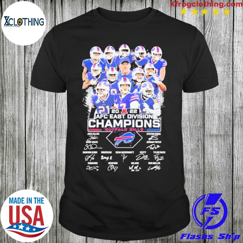 Buffalo Bills Skyline 2022 AFC East Division Champions Shirt