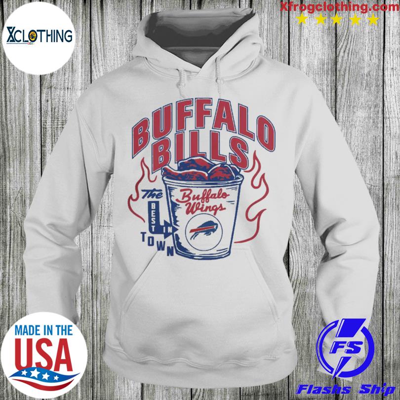 Buffalo Bills The town Buffalo Wings shirt, hoodie, sweater and long sleeve