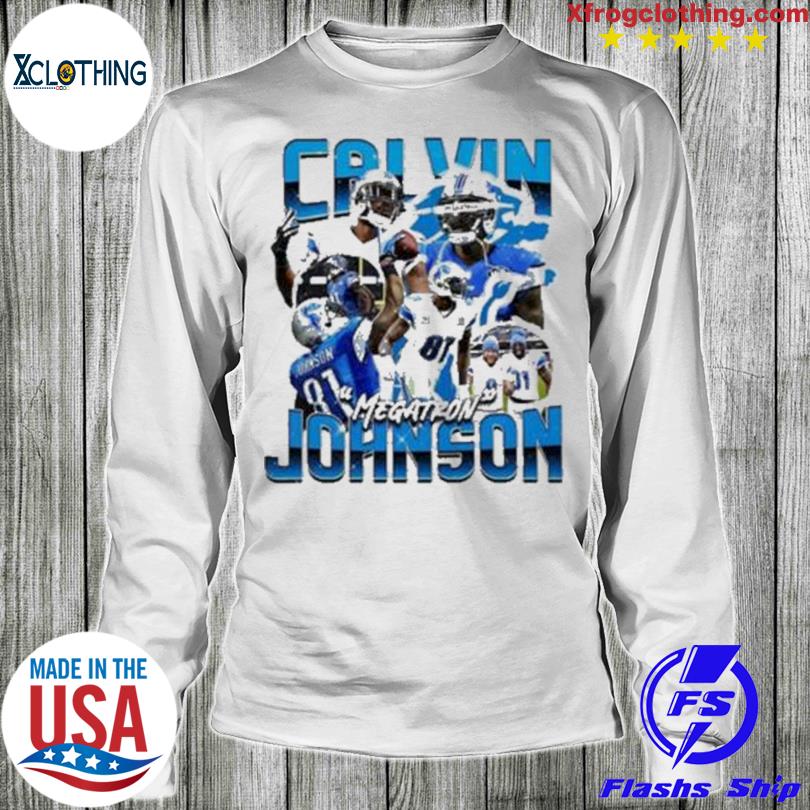 Calvin Johnson Graphic 2023 Megatron Long Sleeves T Shirt, hoodie, sweater,  long sleeve and tank top