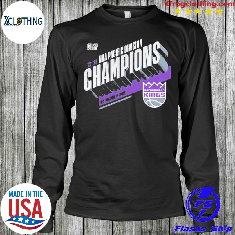 Sacramento Kings 2023 Pacific Division Champions Locker Room T-Shirt,  hoodie, sweater, long sleeve and tank top