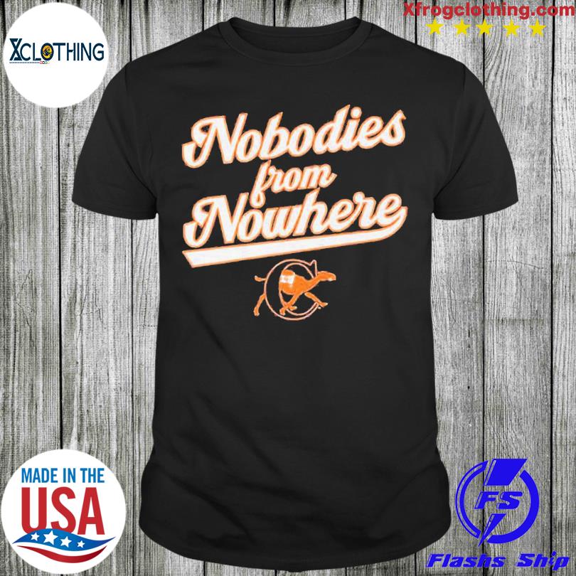 Campbell Baseball Nobodies From Nowhere T-shirt