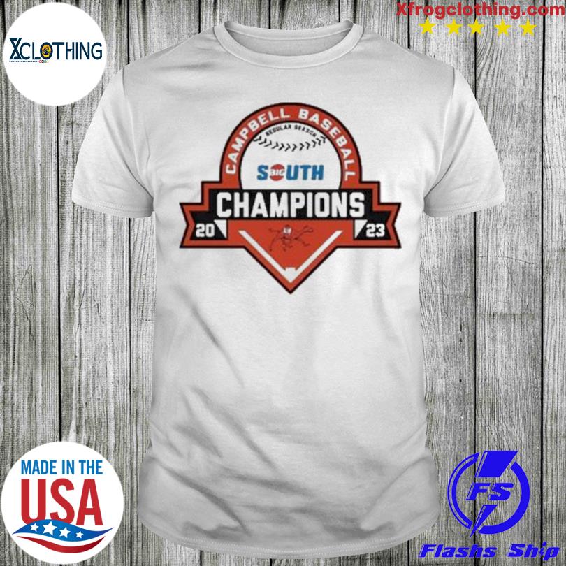 Campbell Fighting Camels 2023 Big South Baseball Regular Season Champions Shirt