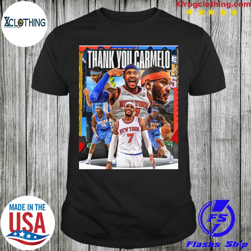 Carmelo anthony clearance shirt