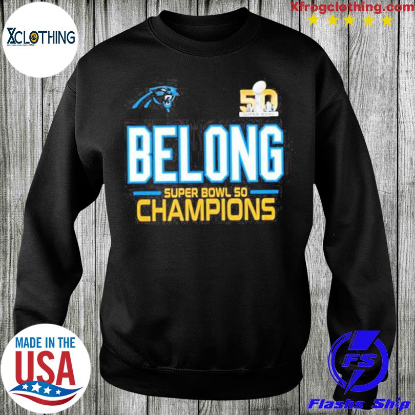 Carolina panthers champions top shirt