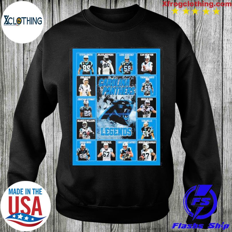 Carolina Panthers Legends Unisex T-Shirt, hoodie, sweater and long sleeve