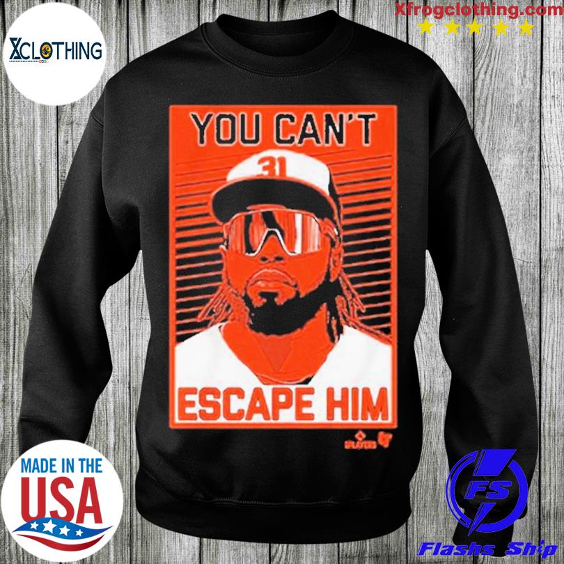 Cedric mullins you can't escape him shirt, hoodie, sweater, long sleeve and  tank top