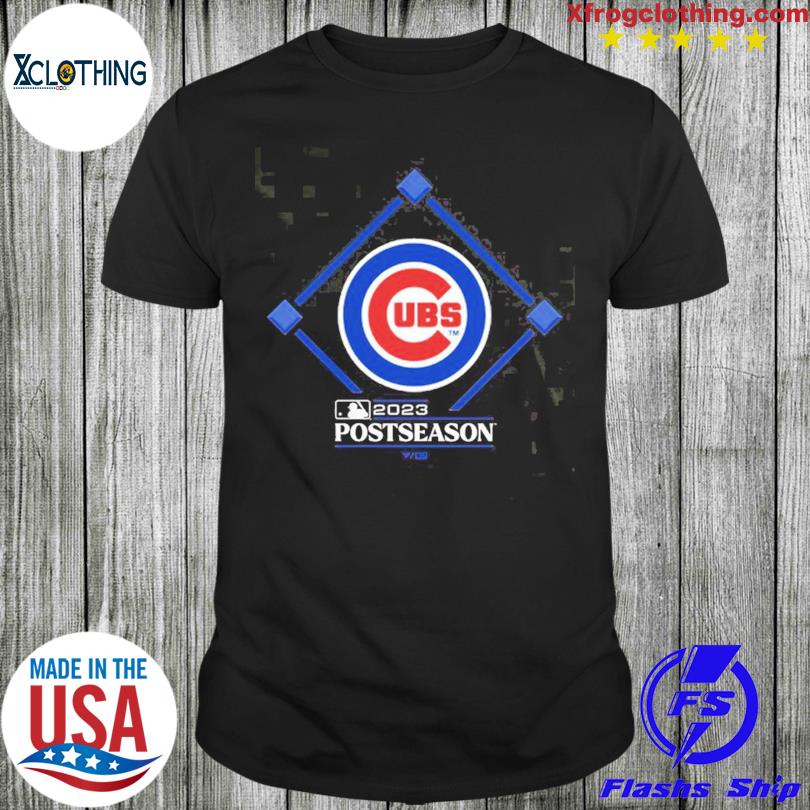 Peace Love Chicago Cubs Black Version T-Shirt - TeeNavi