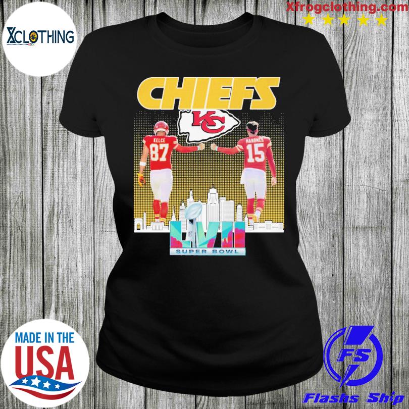 MAHOMES KELCE 2024 Election Style T-Shirt superbowl fits Chiefs Fan Jersey  Funny