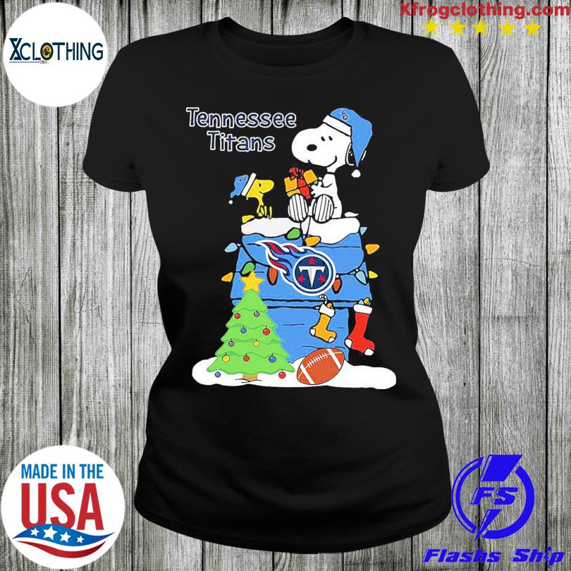 Tennessee Titans Snoopy Christmas shirt, hoodie, sweater, long