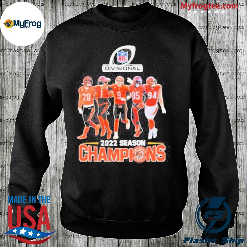 NFL Bengals Division champions run the north 2023 shirt, hoodie