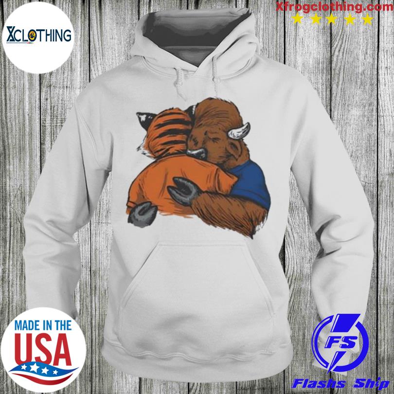 Mascot Buffalo Bills Hug Mascot Cincinnati Bengals Shirt, hoodie, sweater,  long sleeve and tank top