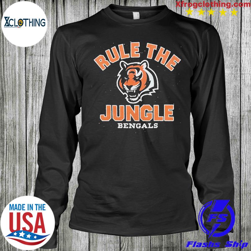 Official Welcome to the jungle cincinnati bengals trendy shirt, hoodie,  sweater, long sleeve and tank top