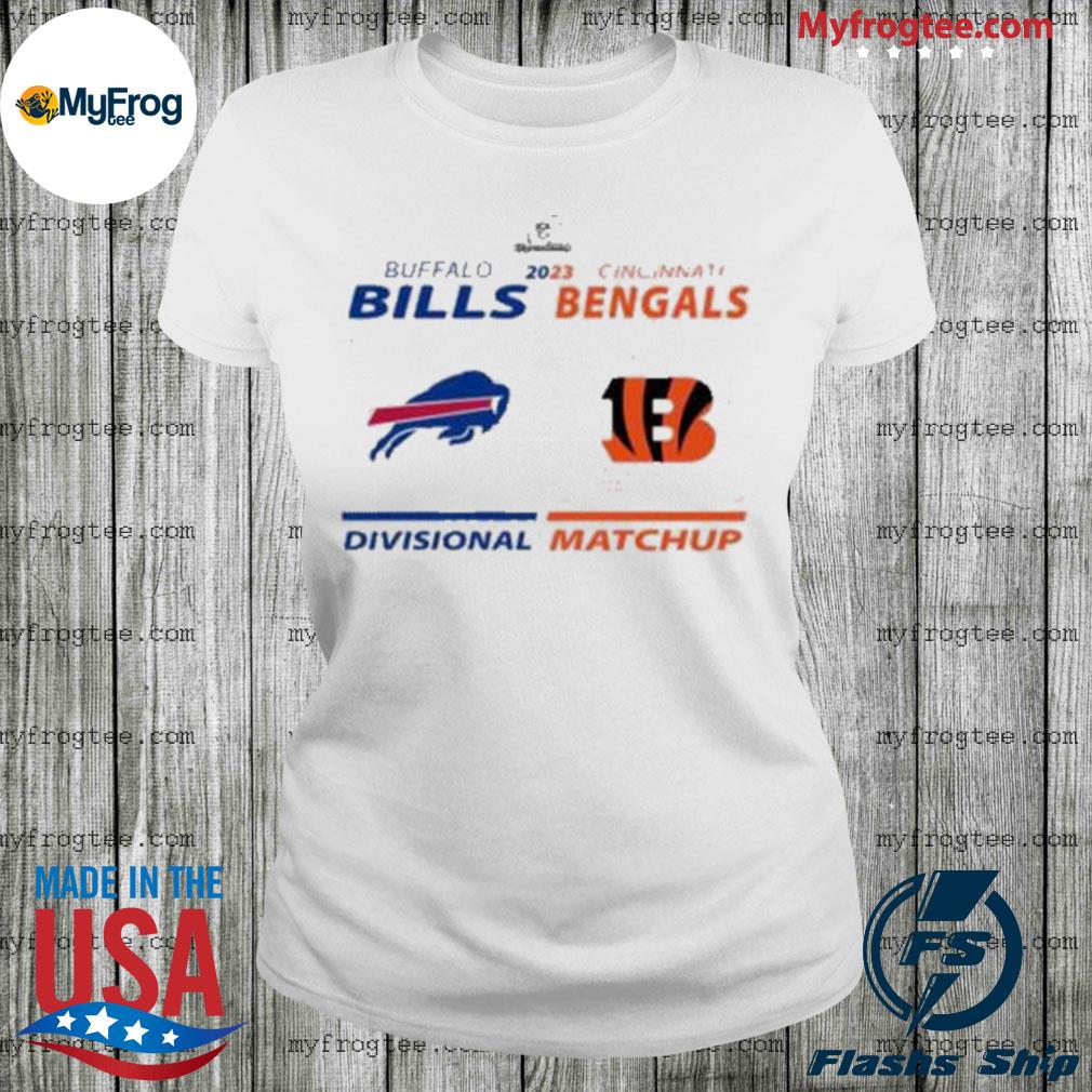 Cincinnati Bengals vs Buffalo Bills NFL UK Playoff Unique T-Shirt - Binteez  in 2023