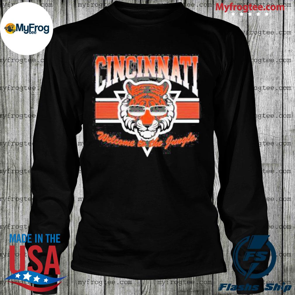 Cincinnati Bengals Welcome To The Jungle shirt, hoodie, sweater and long  sleeve