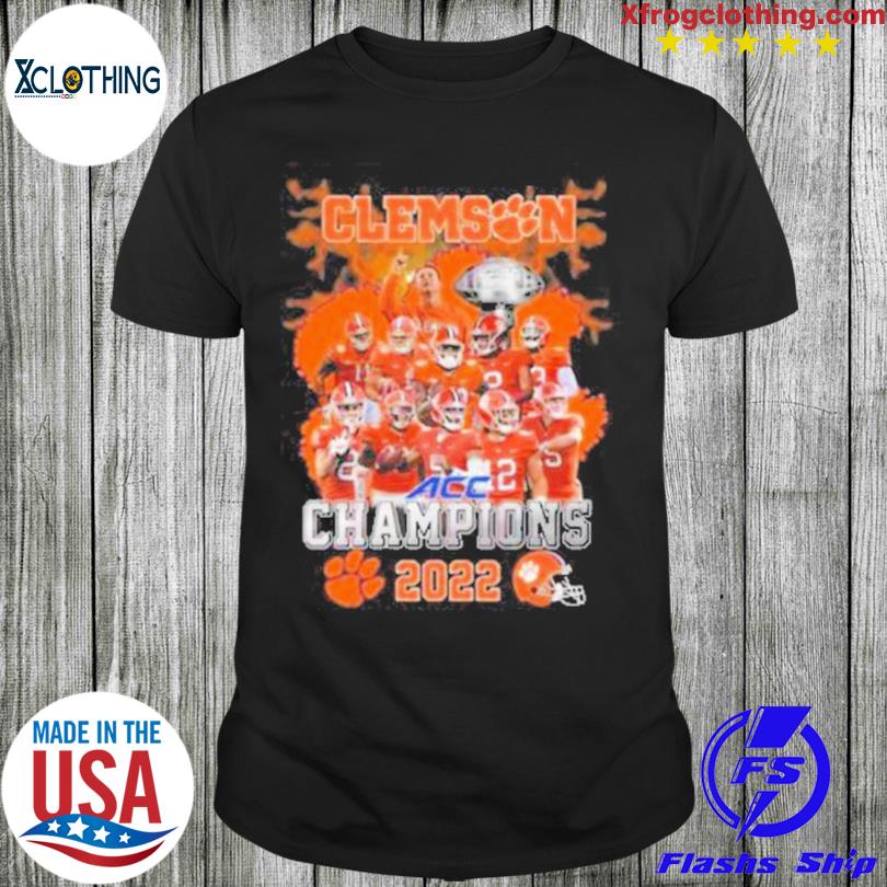 Clemson Tigers Acc Football Conference Champions 2022 shirt