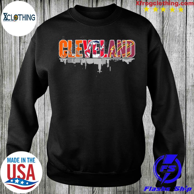 Cleveland city guardians and browns and cavaliers T-shirts, hoodie