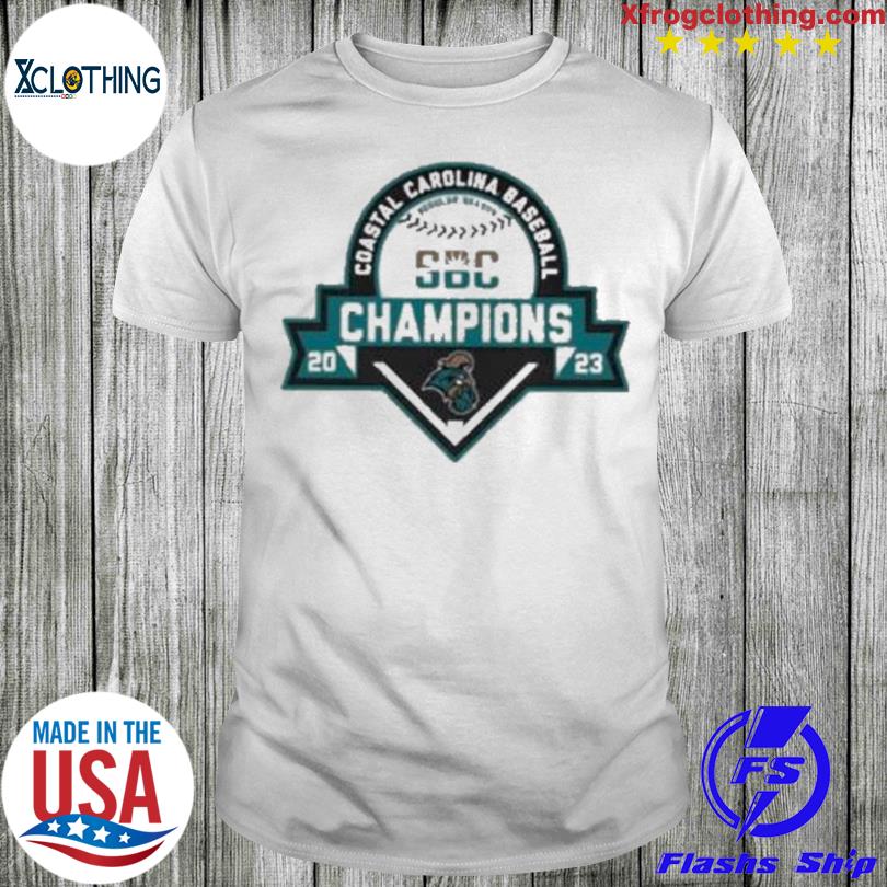 Coastal Carolina Chanticleers 2023 Sun Belt Baseball Regular Season Champions shirt