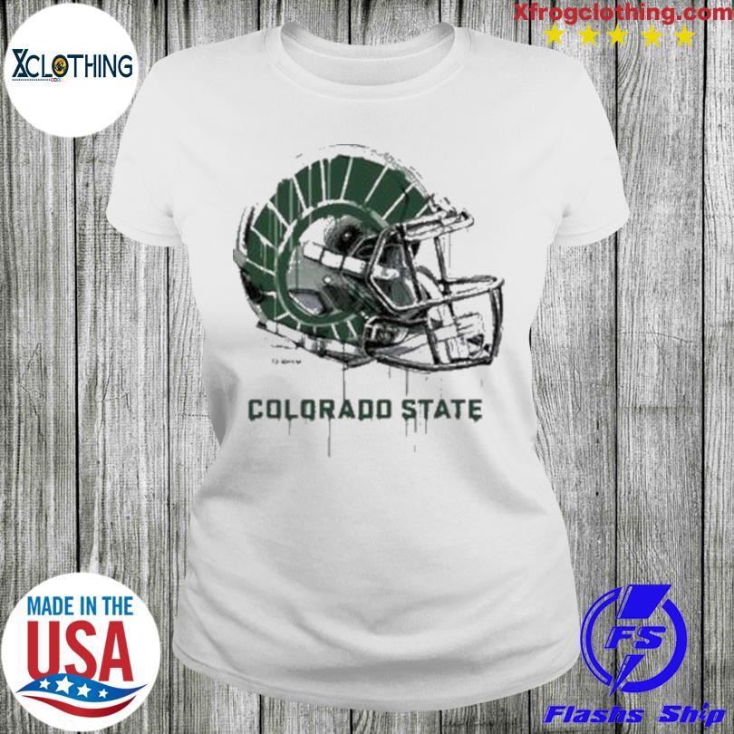 80s Colorado State Rams NCAA Football Helmet t-shirt Youth Small - The  Captains Vintage