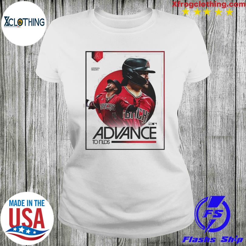 Official Congrats Arizona diamondbacks advance to nlds 2023 mlb T-shirt,  hoodie, tank top, sweater and long sleeve t-shirt