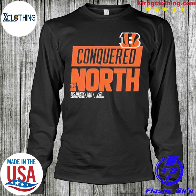 Premium Cincinnati Bengals Conquered The North Shirt, hoodie, sweater, long  sleeve and tank top