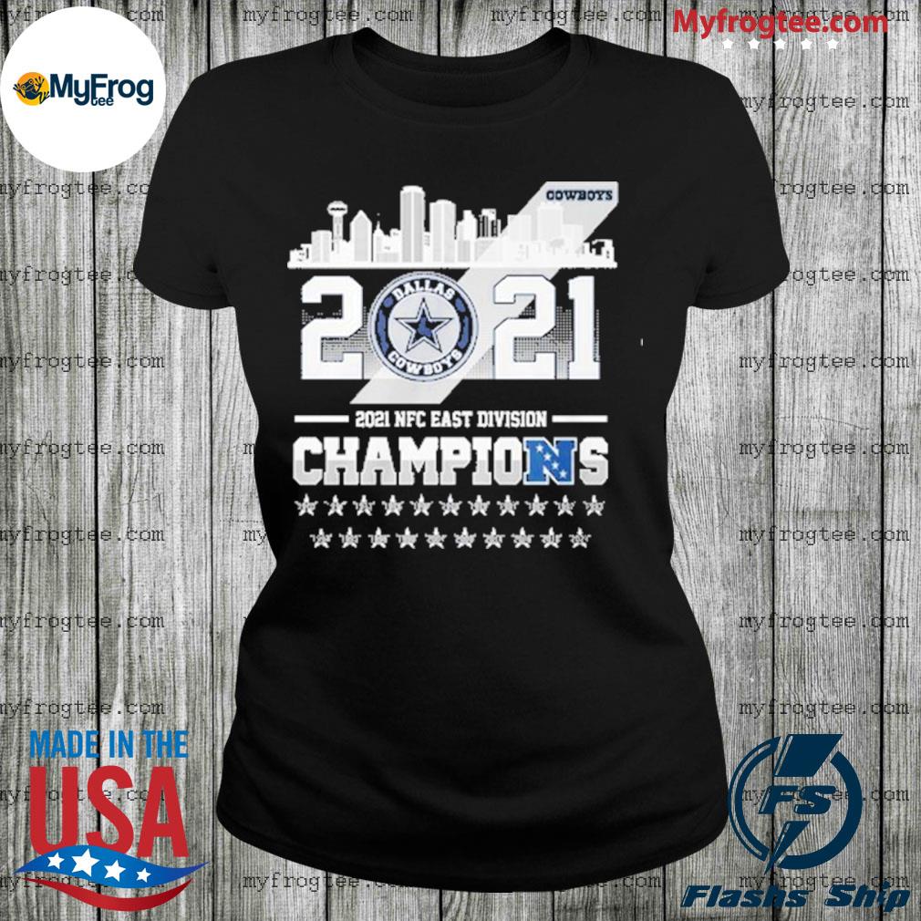 Cowboys 2021 NFC east division champions shirt, hoodie, sweater and long  sleeve