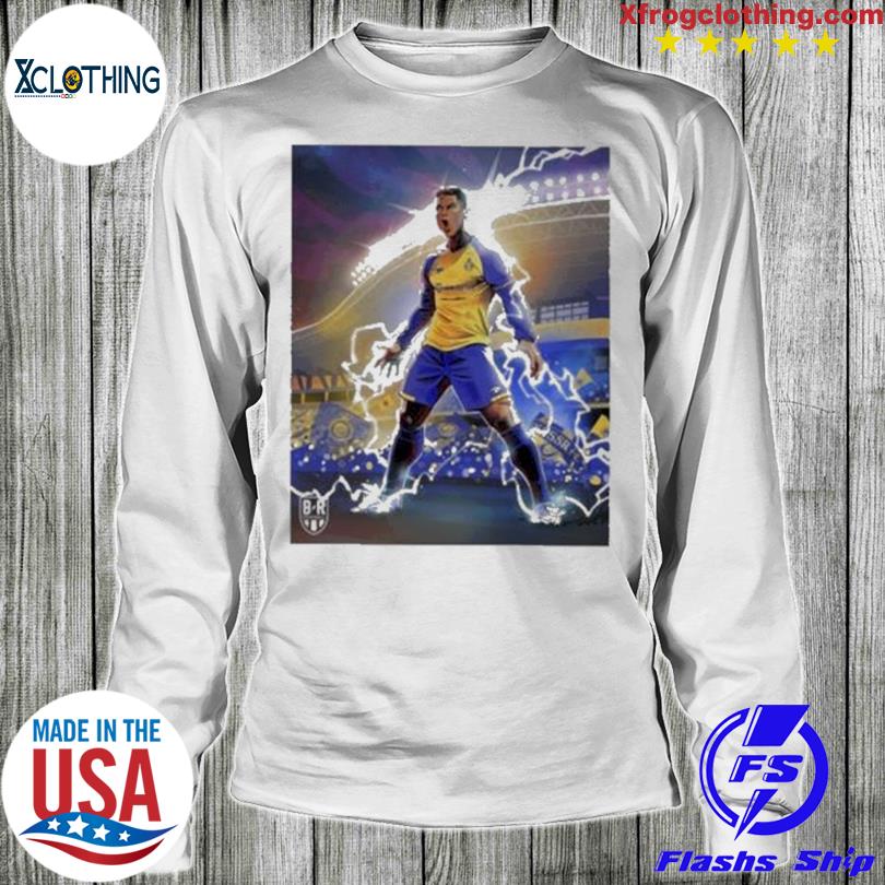 Cristiano Ronaldo Al-Nassr Football Club رونالدو نادي النصر السعودي Kids T- Shirt for Sale by Sid-B