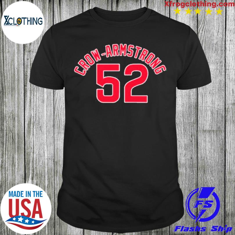 Mlb jersey numbers crow armstrong 52 shirt, hoodie, sweater, long