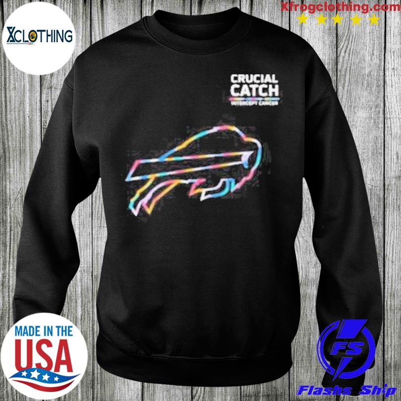 Logo Nfl Buffalo Bills Crucial Catch Intercept Cancer 2023 Champions Shirt,  hoodie, sweater, long sleeve and tank top