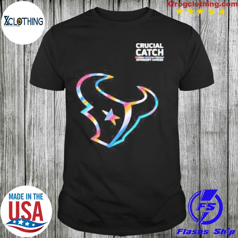 Crucial Catch Intercept Cancer Houston Texans 2023 Shirt