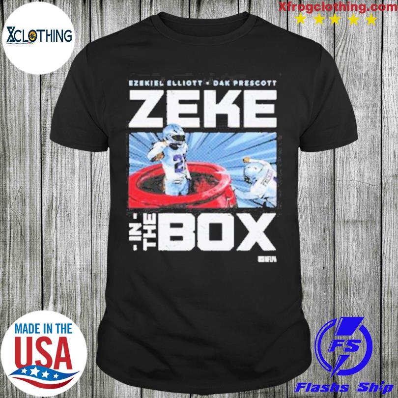 Original zeke In The box Ezekiel Elliott And Dak Prescott shirt, hoodie,  sweater, long sleeve and tank top