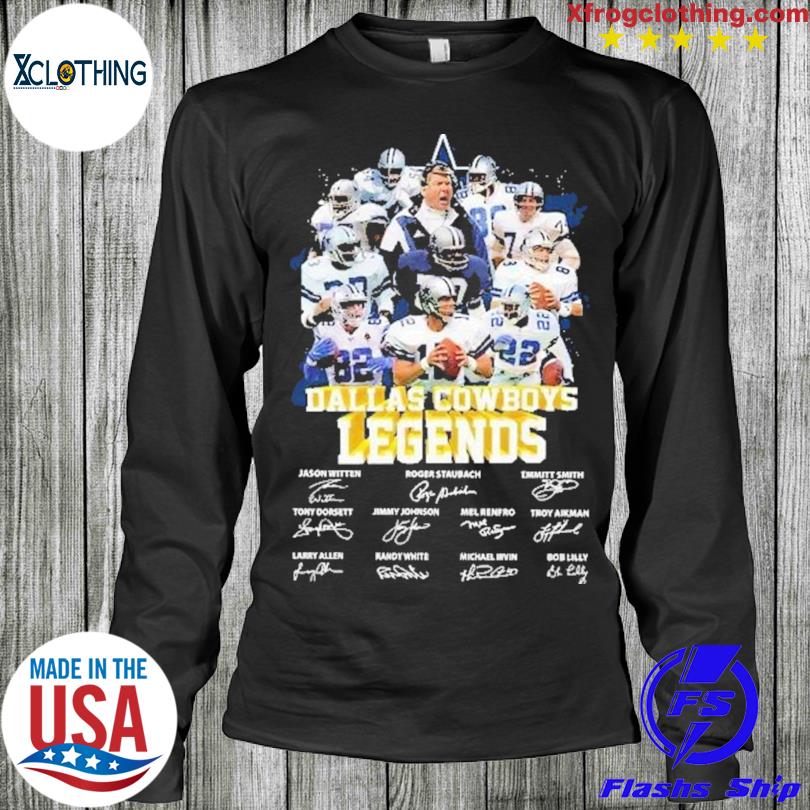 Dallas Cowboy authentic apparel legends collection short sleeve gray mens  small in 2023