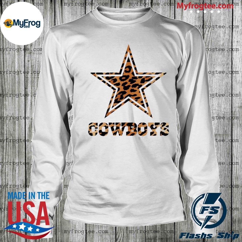 Peace Love Dallas Cowboys Rainbow Leopard for Football Lover T-Shirt -  TeeNavi