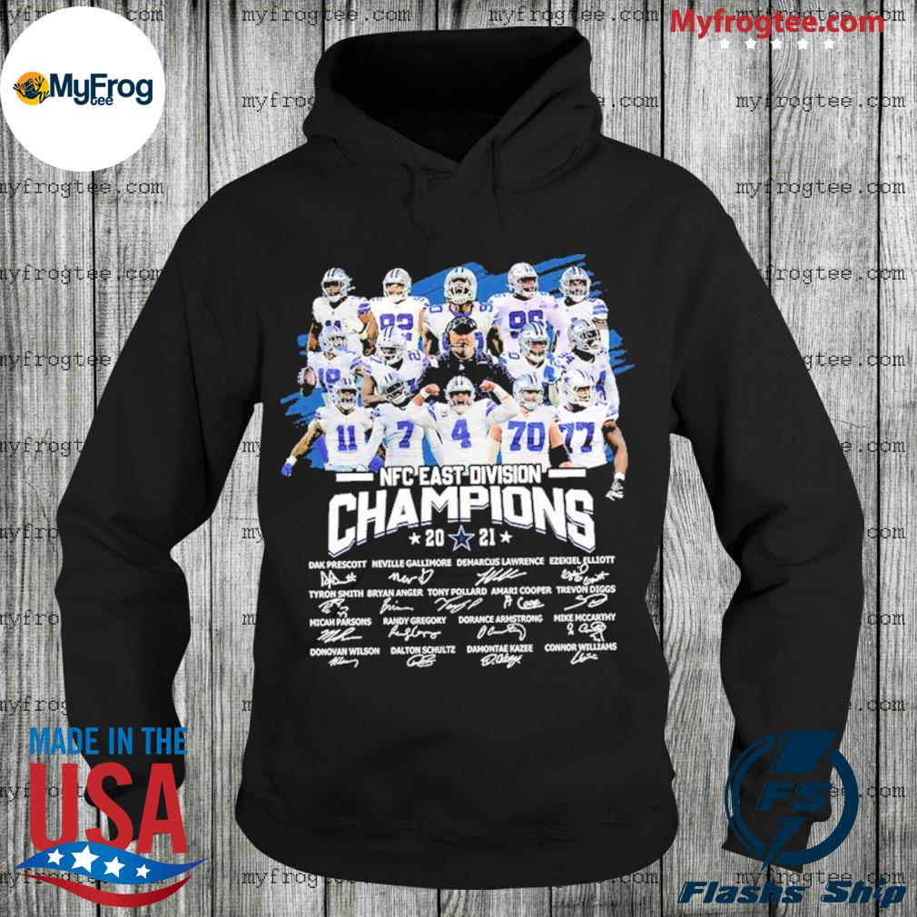 Dallas Cowboys 2021 NFC East Division Champions Shirt ⋆ Vuccie