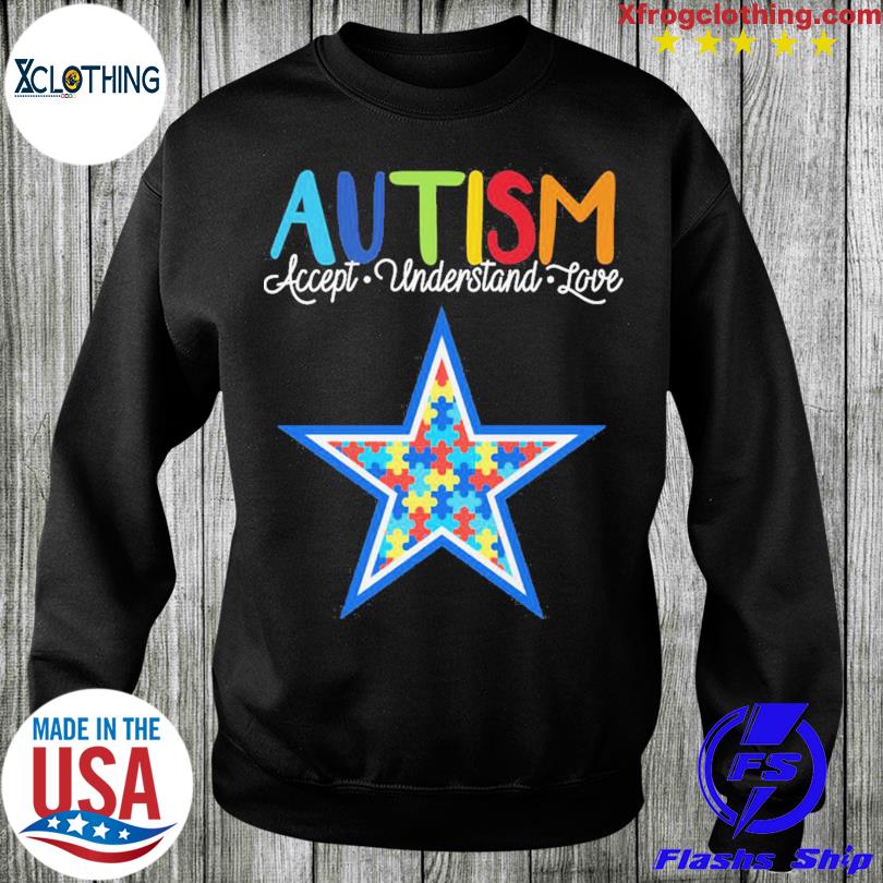 Dallas Cowboys Advocate accept adapt autism shirt, hoodie, sweater